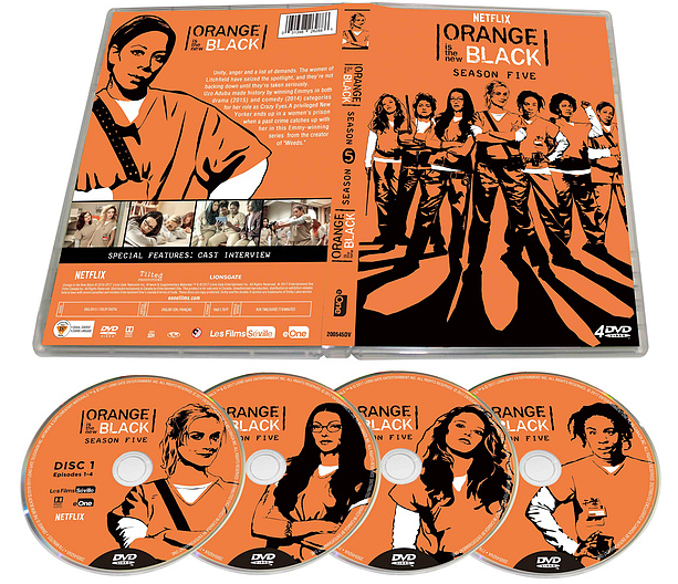Orange Is the New Black Seasons 1-5 DVD Box Set